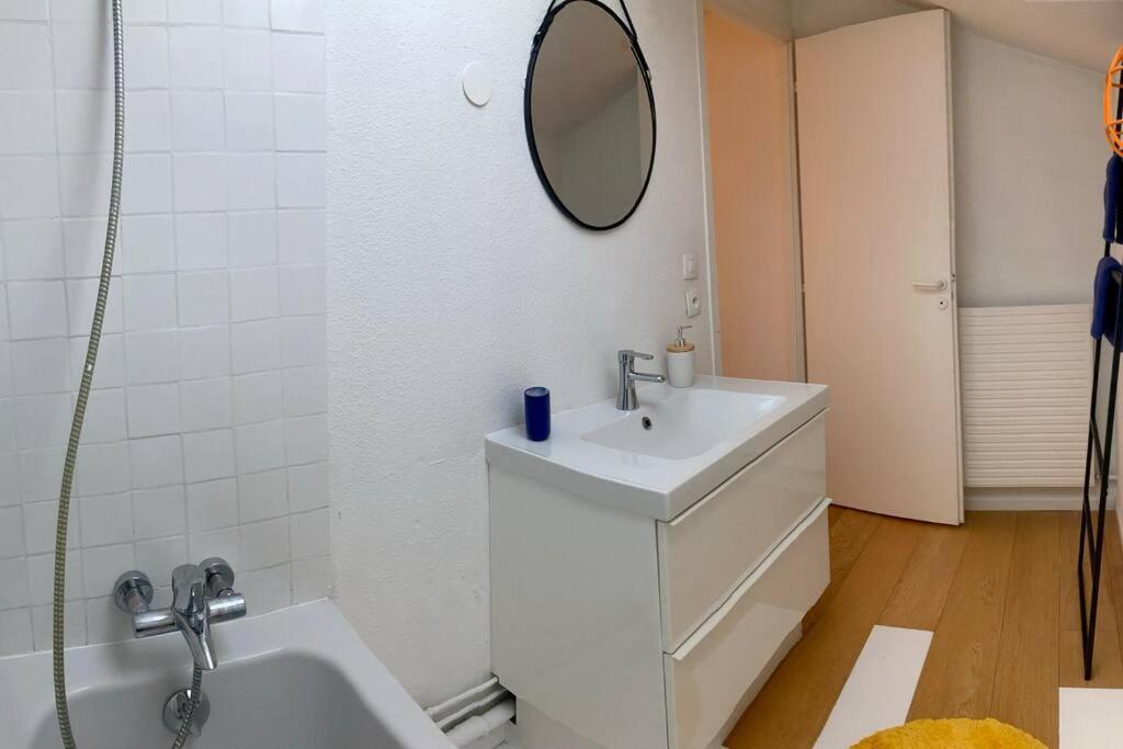 Charmant Appartement Pop - Arty Thonon-les-Bains Eksteriør bilde
