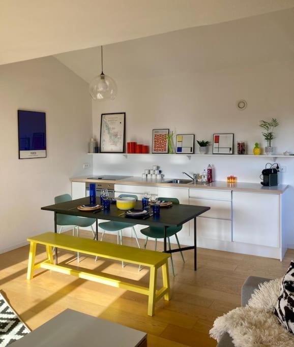 Charmant Appartement Pop - Arty Thonon-les-Bains Eksteriør bilde